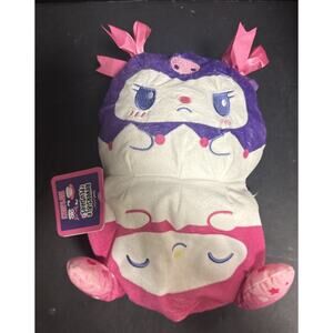 TeeTurtle Sanrio Hello Kitty Kuromi My Melody Reversible 8” Plush Tag